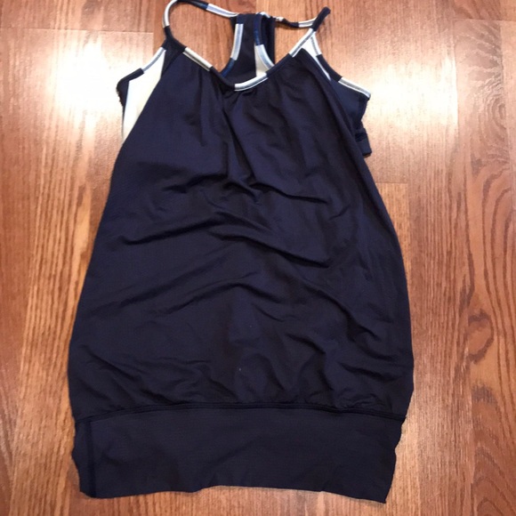 lululemon athletica Tops - Lululemon No Limit Tank in Navy Blue
